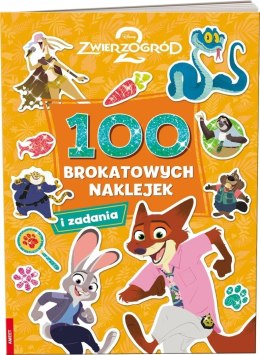 Disney Zwierzogród 2. 100 Brokatowych Naklejek