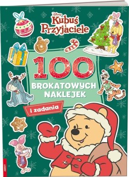 Kubuś i przyjaciele. 100 Brokatowych naklejek