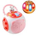 WOOPIE BABY Pianinko Króliczek Edukacyjny Dla Dzieci Różowy