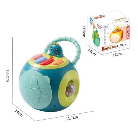 Woopie Interaktywna Kula Edukacyjna Montessori Pianinko