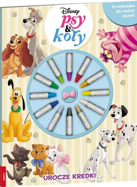 Disney Psy & Koty. Urocze kredki