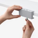 Hub Orico MH4PC montowany na zacisk USB-C / 3x USB-A 3.0 + 1x USB-C 3.0 - srebrny