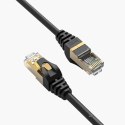 Kabel sieciowy Ethernet Orico PUG-C7 CAT7 10Gbps RJ45 internetowy LAN okrągły 20 m - czarny