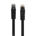 Kabel sieciowy Ethernet Orico PUG-C7B CAT7 10Gbps RJ45 internetowy LAN płaski 20 m - czarny