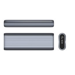 Kieszeń dyskowa Orico AM2C3-G2 M.2 NVME USB-C 3.2 - szara