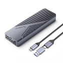 Kieszeń dyskowa Orico CNM2-G20 M.2 NVME USB-C 3.2 20Gb/s - szara