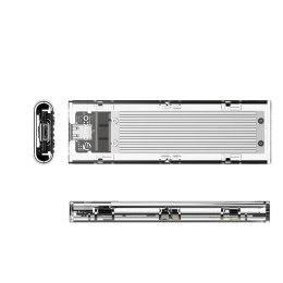 Kieszeń dyskowa Orico TCM2-C3 M.2 NVME na USB-C 10Gb/s - szara