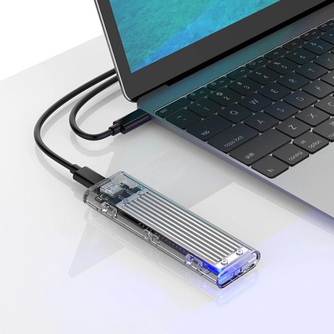 Kieszeń dyskowa Orico TCM2-C3 M.2 NVME na USB-C 10Gb/s - szara