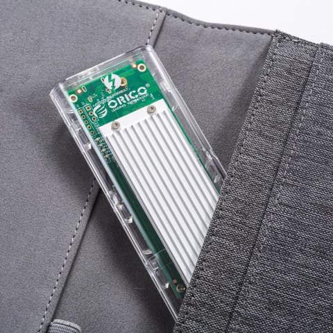 Kieszeń dyskowa Orico TCM2-C3 M.2 NVME na USB-C 10Gb/s - szara