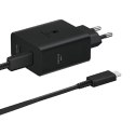 Ładowarka Samsung Power Adapter Duo EP-T5020XBEGEU sieciowa 2x USB-C 50W - czarna