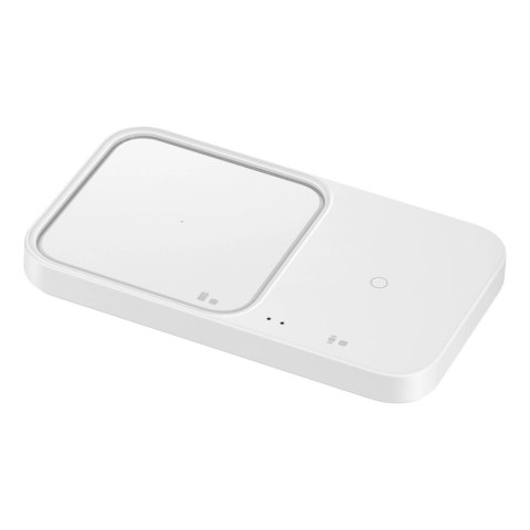 Ładowarka Samsung Wireless Charger Duo EP-P5400TWEGEU indukcyjna 15W - biała + ładowarka sieciowa + kabel
