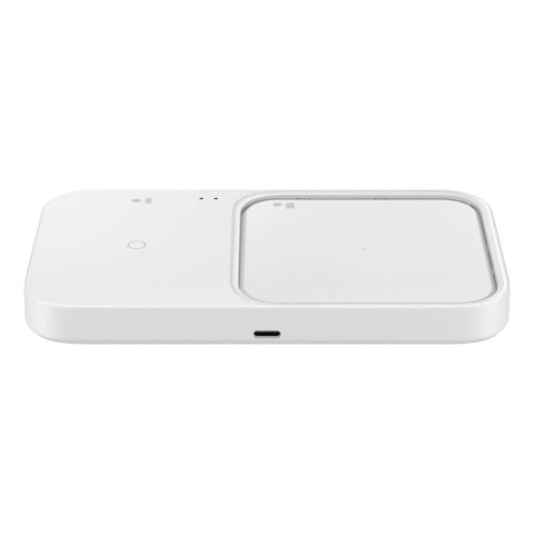Ładowarka Samsung Wireless Charger Duo EP-P5400TWEGEU indukcyjna 15W - biała + ładowarka sieciowa + kabel