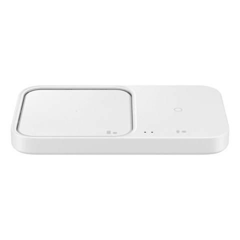 Ładowarka Samsung Wireless Charger Duo EP-P5400TWEGEU indukcyjna 15W - biała + ładowarka sieciowa + kabel