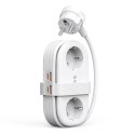 Listwa zasilająca Orico AP3 65W GaN 6w1 2x AC + 2x USB-A + 2x USB-C - biała