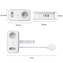 Listwa zasilająca Orico APP 15.5W 5w1 2x AC + 2x USB-A + 1x USB-C - biała