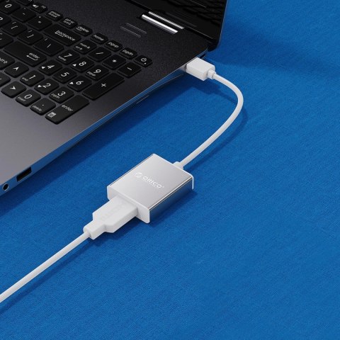 Adapter Orico UTH USB-A 3.0 do HDMI - srebrny