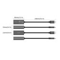 Adapter sieciowy Orico XC-R45-V1 USB-C do RJ45 Gigabit Ethernet 1 Gbps - czarny