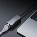 Adapter sieciowy Orico XC-R45-V1 USB-C do RJ45 Gigabit Ethernet 1 Gbps - czarny