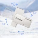 Pendrive Orico U301 256GB USB-A USB-C USB 3.2 Gen 1 - srebrny