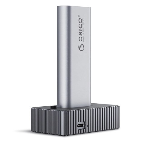 Stacja dokująca Orico IT18C3 na dysk M.2 NVMe/SATA - szara