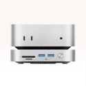 Stacja dokująca Orico MiniLink 9w1 z kieszenią na dysk twardy M.2 SSD - srebrna