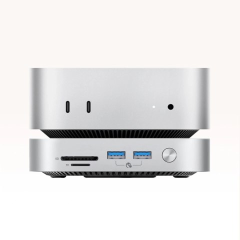 Stacja dokująca Orico MiniLink 9w1 z kieszenią na dysk twardy M.2 SSD - srebrna
