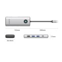 Stacja dokująca USB-C Orico PW11 8w1 2x USB-A 3.0 1x USB-A 2.0 1x USB-C 3.0 1x USB-C PD 100 W 1x HDMI 4K 60Hz 1x VGA 1080P 60Hz