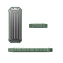 Wzmocniona kieszeń dyskowa Orico OTPX-G2 M.2 NVMe/SATA SSD USB-C 3.2 taktyczna - szaro-zielona