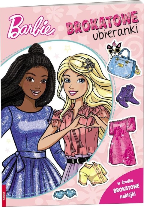 Mattel Barbie. Brokatowe ubieranki