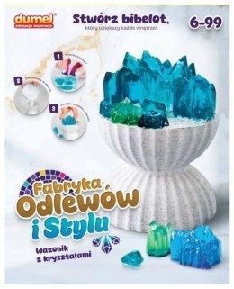 Fabryka odlewów i stylu - wazonik z kryształem