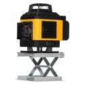 Poziomica laserowa 360° 4D laser krzyżowy 16 linii statyw uchwyt zestaw