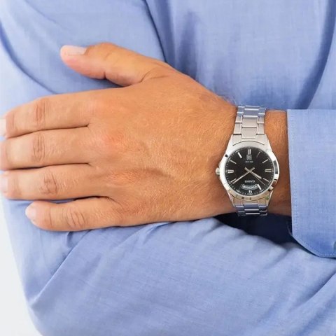 ZEGAREK MĘSKI CASIO MTP-1381D-8A (zd076g) + BOX
