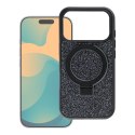 Etui na iPhone 11 Quartz Circle Stand Mag Cover czarne