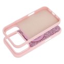 Etui na iPhone 11 Quartz Circle Stand Mag Cover różowe