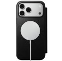 NOMAD futerał skórzany do IPHONE 18 Pro Max/17 Pro Max kompatybilny z MagSafe (Modern Leather Folio ECCO Leather) czarny