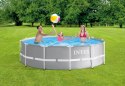 Intex Basen stelażowy z pompą i drabinką 366x99cm