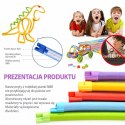 WOOPIE Twist Art Klocki Słomki Konstrukcyjne 3D Zestaw Kreatywny 150 el.