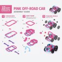 WOOPIE Twist Art Klocki Rurki Konstrukcyjne 3D Auto 44 el.