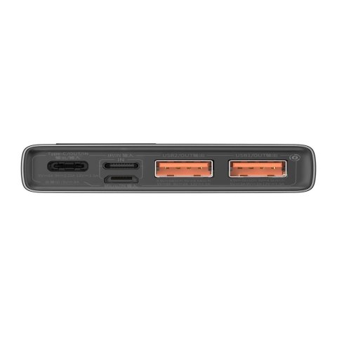 Baseus Adaman Metal powerbank z szybkim ładowaniem 10000mAh 22.5W (Overseas Edition 2021) czarny