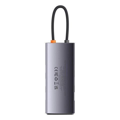 Baseus Metal Gleam Series stacja dokująca HUB 7 w 1 USB Typ C - 1 x HDMI / 1 x VGA / 3 x USB 3.2 Gen. 1 / 1 x Power Delivery / 1