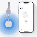 Baseus T2 Pro inteligentny lokalizator GPS do kluczy torebki dla dziecka biały (FMTP000002)