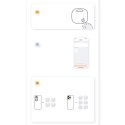 Baseus T2 Pro inteligentny lokalizator GPS do kluczy torebki dla dziecka biały (FMTP000002)