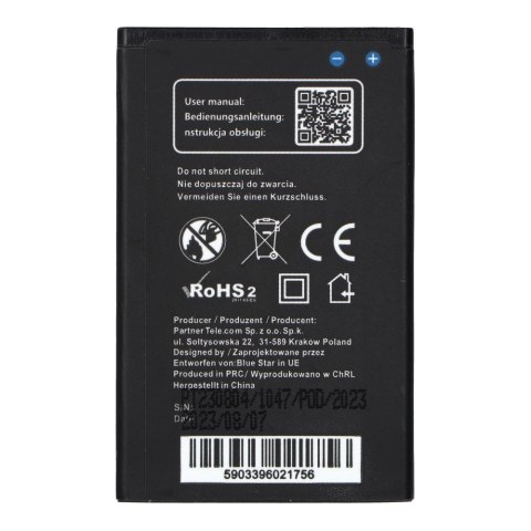 Bateria do Nokia 3310 (2017) / 230 / 225 1200 mAh Blue Star