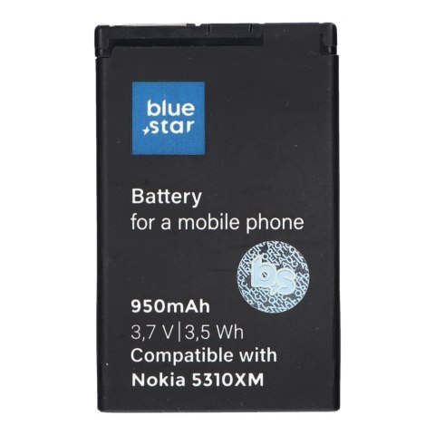 Bateria do Nokia 5310 XM / 6600F / 7210S / 7310S 950 mAh Blue Star Premium