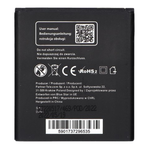 Bateria do Samsung Core 2 G355 2200 mAh Blue Star Premium