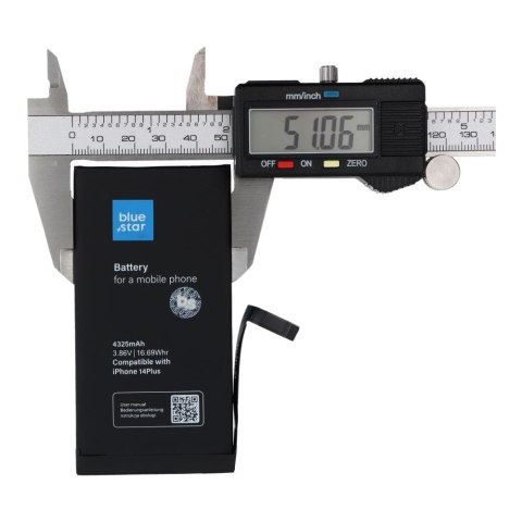 Bateria do iPhone 14 PLUS 4325 mAh Blue Star HQ