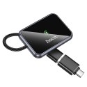 Bezprzewodowy adapter USB A / USB C CarPlay Hoco HU1 czarny
