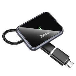 Bezprzewodowy adapter USB A / USB C CarPlay Hoco HU1 czarny