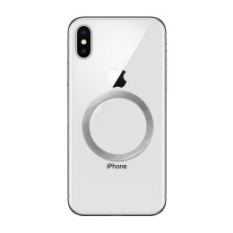 Blaszki uniwersalne / ring / magnesy magnetyczne kompatybilny z MagSafe srebrne