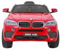 BMW X6M Elektryczne Autko dla dzieci, Czerwony SUV + Pilot